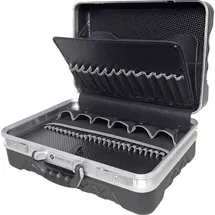 bernstein tools for electronics Elektriker Werkzeugkoffer unbestückt schwarz 47 x 18 x 36 cm