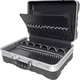 bernstein tools for electronics Elektriker Werkzeugkoffer unbestückt schwarz 47 x 18 x 36 cm