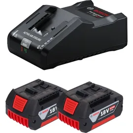 Bosch GBA 18 V Li-Ion 2 x 5,0 Ah + Ladegerät