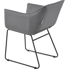 SIT Möbel TOM TAILOR HOME Schalenstuhl »T-VELVET ARMCHAIR« (Set) 2 Stk. TOM TAILOR HOME basaltgrau,