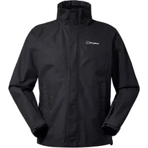 Berghaus RG Alpha 2.0 Jacke, Herren Jacke - Farbe:BLACK/BLACK, Größe:M (50) - Schwarz, - 50