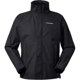 Berghaus RG Alpha 2.0 Jacke, Herren Jacke - Farbe:BLACK/BLACK, Größe:M (50) - Schwarz, - 50