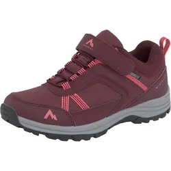 Wanderschuh MCKINLEY "Ki.-Wander-Schuh Maine II AQB J", Gr. 34, rot, Synthetik, sportlich, Schuhe, Wasserabweisend