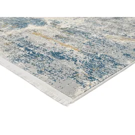 OCI DIE TEPPICHMARKE Teppich ELEMENTS VITA (240x340 cm) Grau-blau