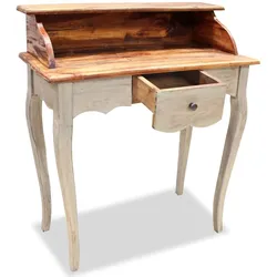 vidaXL Schreibtisch Altholz Massiv 80 x 40 x 92 cm