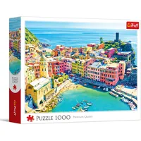 Trefl S.A. Puzzle 1000 – Das malerische Städtchen Vernazza, Ligurien, Italien