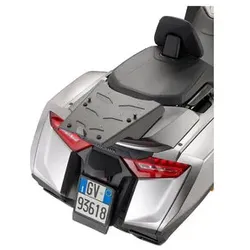 Givi Alu Topcase-Träger FÜR MONOKEY KOFFER Gepäck Träger silber