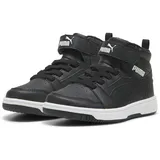 Puma Rebound V6 Mid Winterized AC+ Sneaker Kinder 01 black/white 29