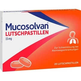 Sanofi-Aventis MUCOSOLVAN Lutschpastillen 15 mg 20 St