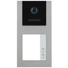 Balter EVO-AP Grau Video Türsprechanlage Quick-Talk RFID Intercom 2-Draht BUS Set für 2 Teilnehmer