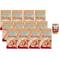 Mulino Bianco MiniFette Cranberry Mandel 12x90g Knusprige Snacks 1,08kg +Polpa