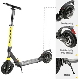 Nils Koloběžka NILS Extreme HM208T - Gelb/Schwarz