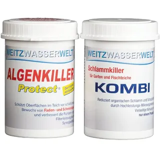 SPARSET Gartenteich für max. 5.000 Liter - Algenfreie Teiche und weniger Teichschlamm