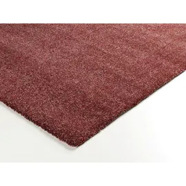 OCI DIE TEPPICHMARKE Novel Webteppich, Rot, Textil, Uni, rechteckig, 80x150 cm, für Fußbodenheizung geeignet, in verschiedenen Größen erhältlich, Teppiche & Böden, Teppiche, Moderne Teppiche