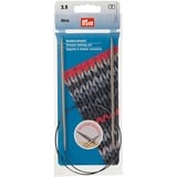 Prym 212132 Rundstricknadeln MS 60 cm 3,50 mm silberfarbig