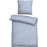 biberna Bettwäsche Tencel blau