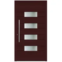 KNOCK Aluminium-Haustür »Marte«, purpur - rot