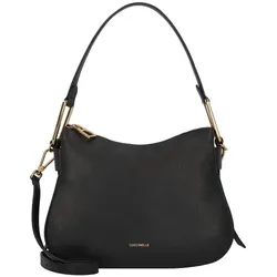 Coccinelle Magie Schultertasche Leder 30 cm  schwarz