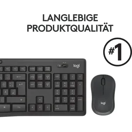 Logitech MK295 Silent Wireless Combo Set DE grafit