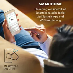 Klarstein Iceblock Ecosmart 7 Klimaanlage 3-in-1 7.000 BTU App-Control Weiß