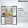 Hisense RQ5P470SAFD Multi Door (483 l, 1785 mm hoch, Schwarz)