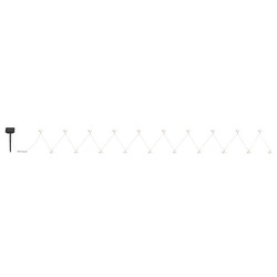 Solar-Lichterkette Kunststoff Schwarz, 20Xled Solar-Lichterkette Kunststoff Schwarz, 20X Led