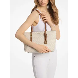 Michael Kors Quinn Medium Shopper Kunstleder Grey/White