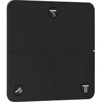 Hansgrohe ShowerSelect Comfort Q Ventil Unterputz, 3 Verbraucher, mattschwarz