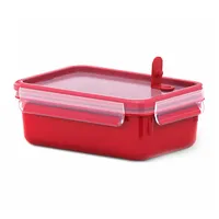 Emsa Frischhaltedose eckig rot 19,5 x 13,5 x 7,0 cm 1 l