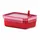 Emsa Frischhaltedose eckig rot 19,5 x 13,5 x 7,0 cm 1 l