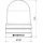 Werma Signalleuchte Maxi Rotating 262.340.70 2St.