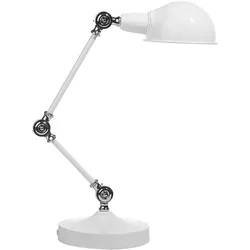 Schreibtischlampe schneeweiß 61 cm rund CABRIS