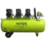 TETOS Flüsterkompressor Druckluft Kompressor TXS100-6 100L 8bar 2,2kW 69dB