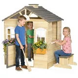 Outsunny Spielhaus für Kinder Natur