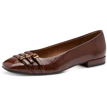 TAMARIS Damen Ballerina Vegan braun 40