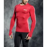 Select Kompressionsshirt langarm rot 140