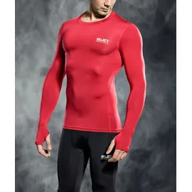 Select Kompressionsshirt langarm rot 140