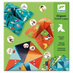 Bastelset Papierkreation Origami Himmel und Hölle Tiere