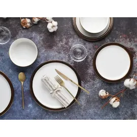 CreaTable Modern Industrial Kombiservice 12-tlg. 4 Personen Glimmer