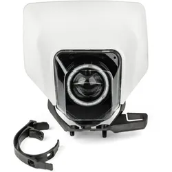 Lichtmaske LED Typ Husqvarna weiss