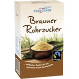 Südzucker Brauner Rohrzucker Fair Trade exotischer Zucker 500g