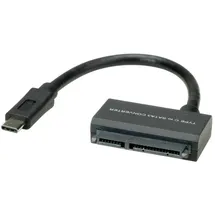Value Festplatten/SSD Adapter [1x USB-C® Stecker - 1x SATA-Kombi-Buchse 7+15pol.]