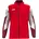 Trainingsjacke rot/weiß/dunkelrot M