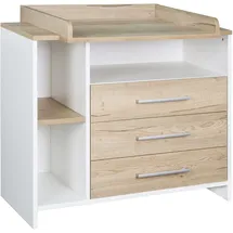 Schardt Eco Plus weiß/Halifax Eiche
