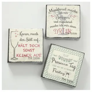 Boltze Cocktailservietten 20tlg 3s Farbmix Papier