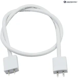HEITRONIC Verbindungskabel für MICANO Unterbauleuchte, 50cm, 2x 0.5mm2, zwischen Leuchte / Leuchte HEI-500610