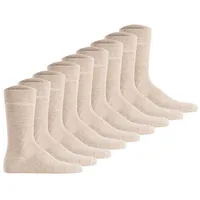 Hudson Sneakersocken 9er Pack Beige 39-42