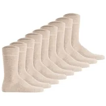 Hudson Sneakersocken 9er Pack Beige 39-42
