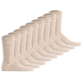 Hudson Sneakersocken 9er Pack Beige 39-42