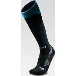 Uyn Woman Run Compression One Socks black/turquoise (B116) 41/42
